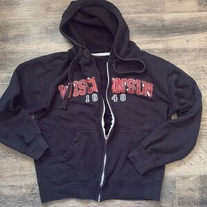 🔴 LAST CHANCE 🔴  Wisconsin Zip Up Hoodie